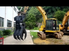 360° घूर्णन हाइड्रोलिक स्क्रैप स्टील पकड़