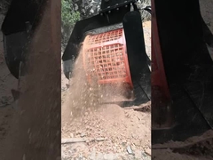 360° घूर्णन स्क्रीनिंग बाल्टी