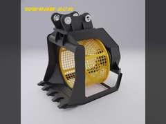 YISONG 360 डिग्री घूर्णन स्क्रीनिंग बाल्टी खुदाई बाल्टी