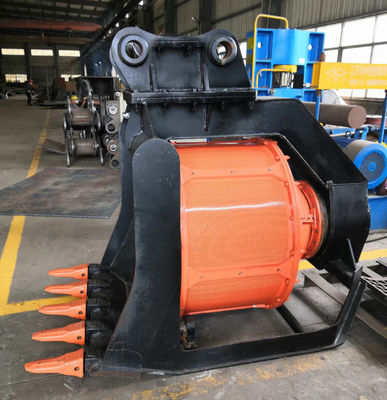 खरीदें अत्यधिक टिकाऊ 7-10T उत्खनन मिट्टी स्क्रीनर 360 डिग्री रोटेशन online manufacture