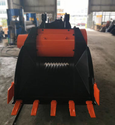 भारी शुल्क रॉक पत्थर क्रशर Excavator के लिए बाल्टी